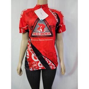 PRIMAL RED RIDE Wome’s XXXL Cycling Tour Ride to Thrive DIabetes Jersey NWT #W5